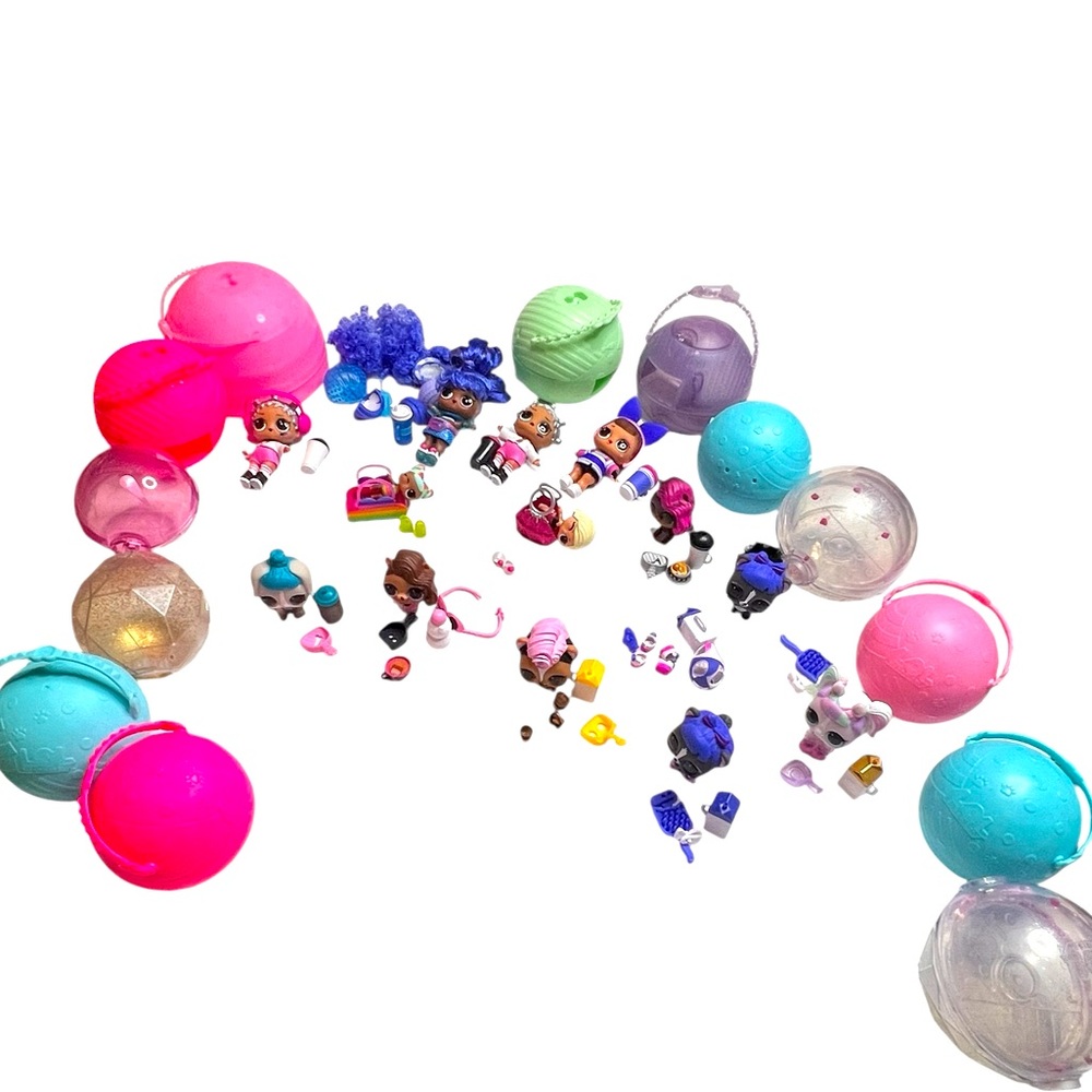 L.O.L Surprise! Lot of 13‎ Dolls/Pets with accessories